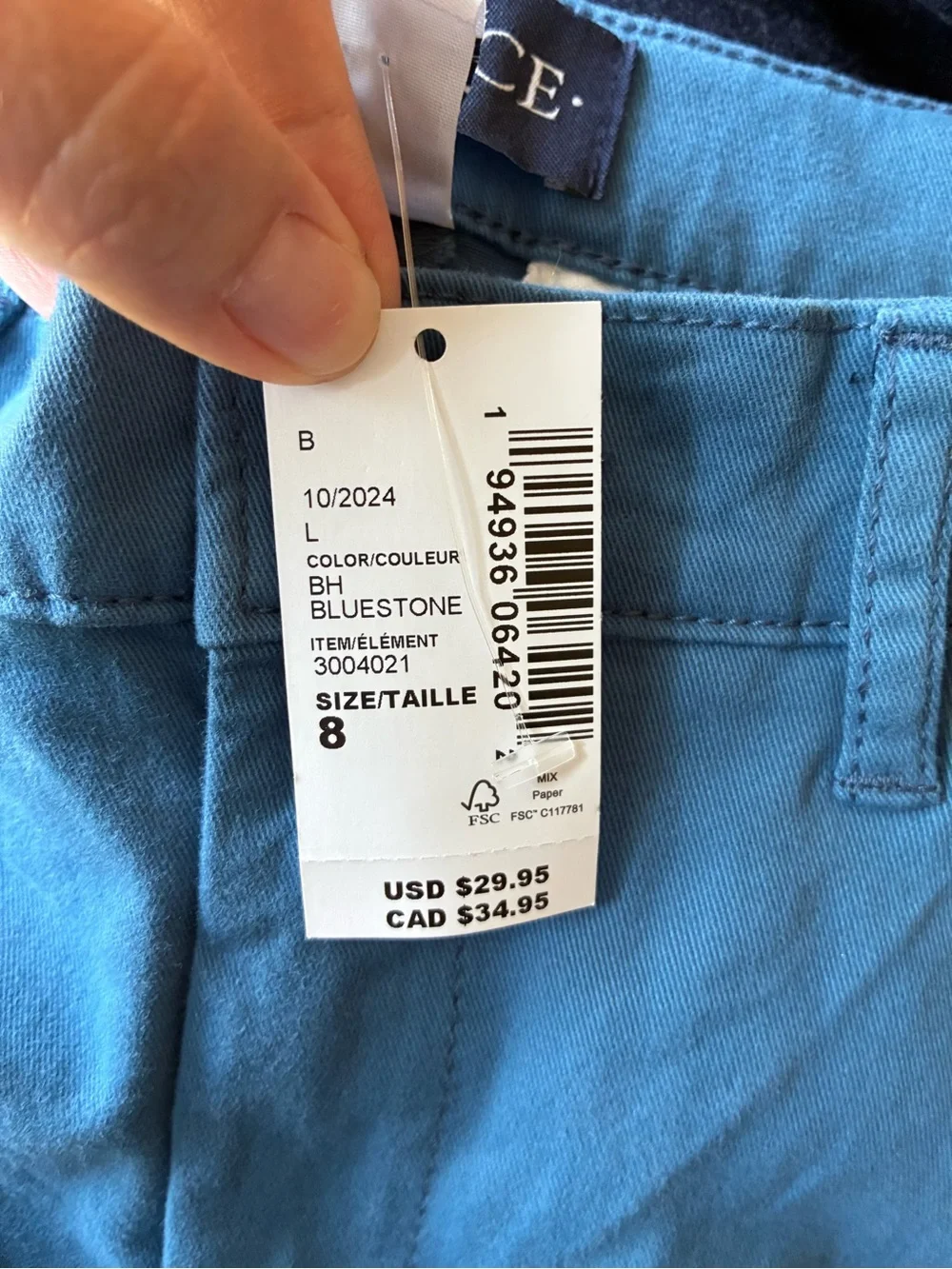 Boys NWT THE CHILDREN’S PLACE Chino Pants 8